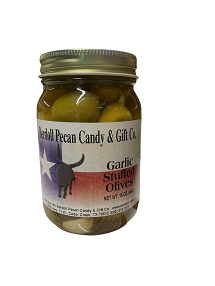 GARLIC STUFFED OLIVES